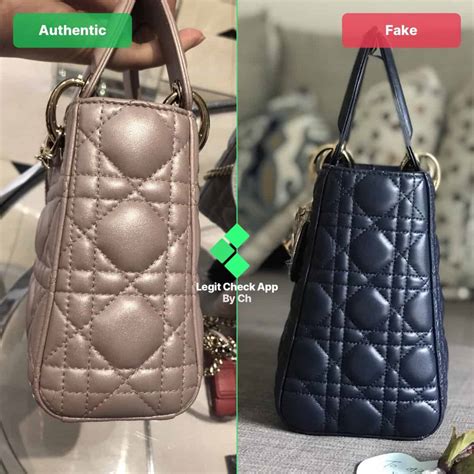 christian dior fake vs real|false dior purses.